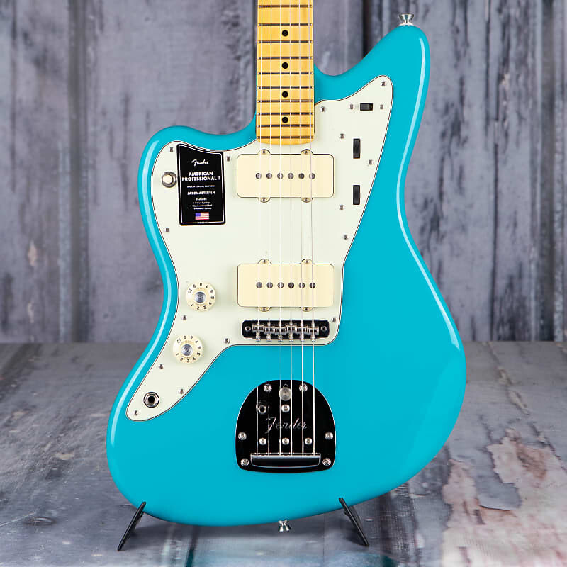 Электрогитара Fender American Professional II Jazzmaster Left-Handed, Miami Blue
Электрогитара Fender American Professional II Jazzmaster Left-Handed, Miami Blue