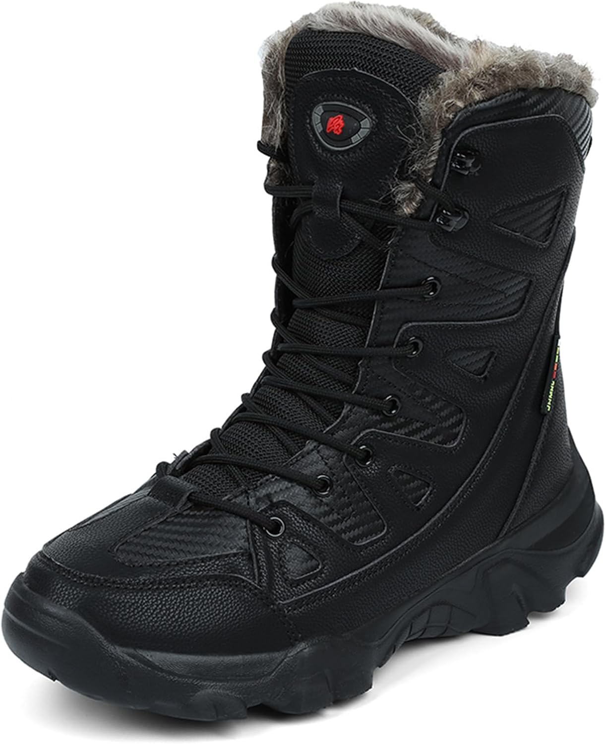 Мужские зимние плюшевые ботинки против скольжения, теплые и прочные, повседневные высокие кеды Generic, черный
Мужские зимние плюшевые ботинки против скольжения, теплые и прочные, повседневные высокие кеды Generic, черный