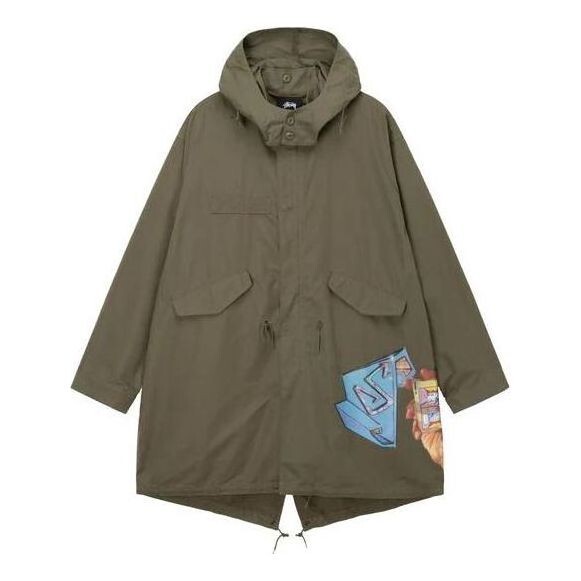 Куртка goldie fishtail parka 'olive' Stussy, зеленый
Куртка goldie fishtail parka 'olive' Stussy, зеленый
