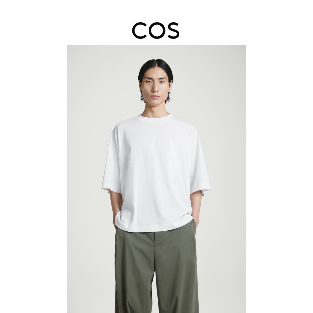 Футболка мужская Cos с круглым вырезом, белый
Футболка мужская Cos с круглым вырезом, белый