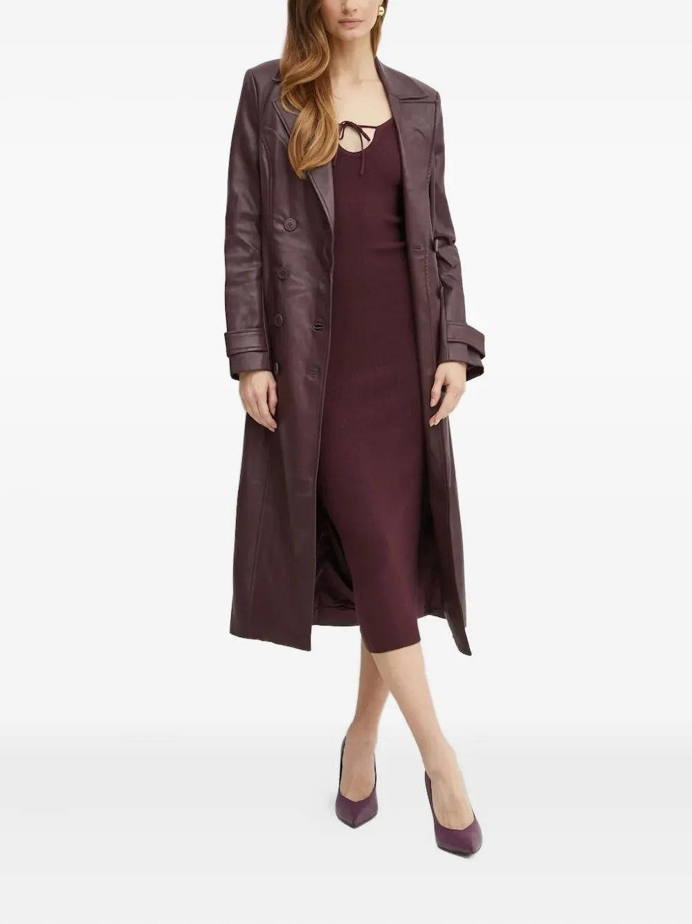 Платье миди в рубчик с завязкой на шее Bardot, красный
Платье миди в рубчик с завязкой на шее Bardot, красный