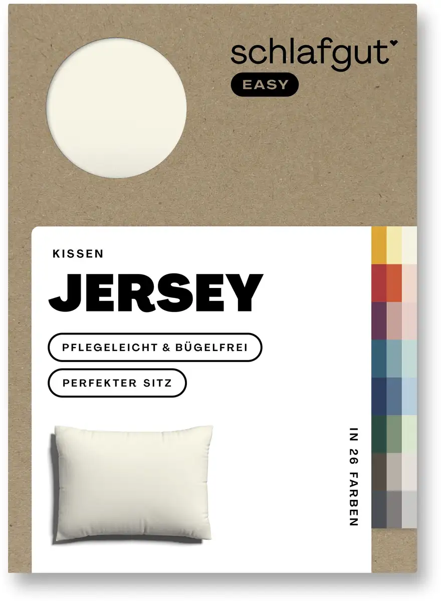 Наволочка Schlafgut "EASY Jersey", (1 шт.), наволочка на молнии, мягкая и впитывающая, наволочка 80х80 см, цвет Yellow Light
Наволочка Schlafgut "EASY Jersey", (1 шт.), наволочка на молнии, мягкая и впитывающая, наволочка 80х80 см, цвет Yellow Light
