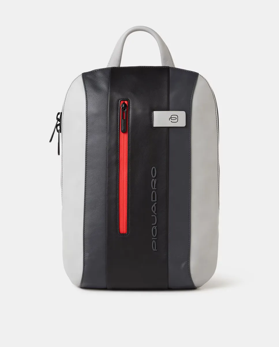 Черный кожаный рюкзак с отделением для iPad Piquadro, серый
Черный кожаный рюкзак с отделением для iPad Piquadro, серый