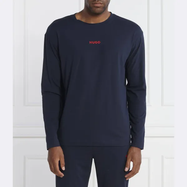 Рубашка с длинными рукавами и завязками Hugo, синий
Рубашка с длинными рукавами и завязками Hugo, синий