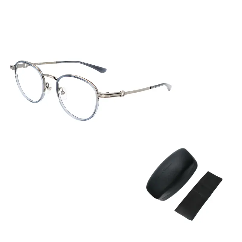 Ferragamo Титановые круглые очки унисекс, 437
Ferragamo Титановые круглые очки унисекс, 437