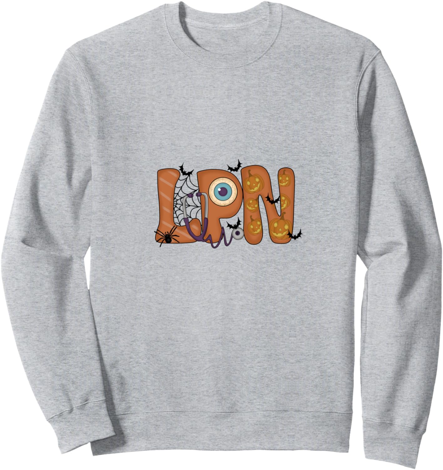 Забавная толстовка с изображением костюма медсестры на Хэллоуин для младшей медицинской сестры (LPN) от Boo Crew Funny Halloween Nurse Lpn Women Nursing Costume, серый
Забавная толстовка с изображением костюма медсестры на Хэллоуин для младшей медицинской сестры (LPN) от Boo Crew Funny Halloween Nurse Lpn Women Nursing Costume, серый