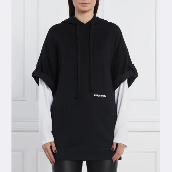 Толстовка оверсайз Karl Lagerfeld, черный
Толстовка оверсайз Karl Lagerfeld, черный
