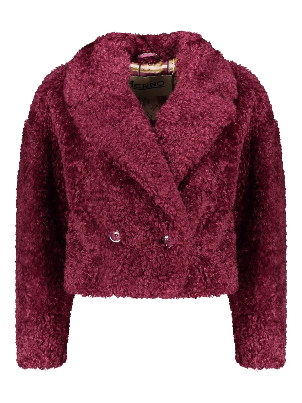 Укороченная куртка из искусственного меха Herno, розовый
Укороченная куртка из искусственного меха Herno, розовый