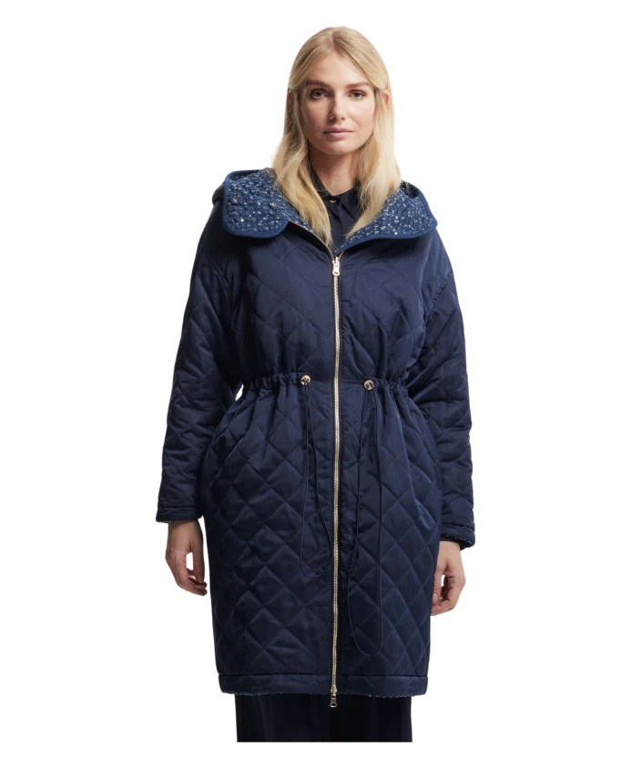 Двусторонняя куртка на кулиске. Kocca, синий
Двусторонняя куртка на кулиске. Kocca, синий