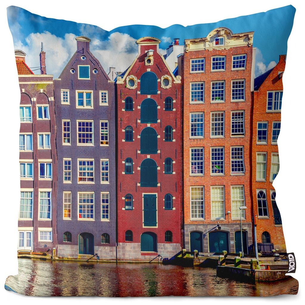 VOID Amsterdam Houses Чехлы для подушек Чехлы для подушек Полиэстер Водонепроницаемая подушка для улицы и дома Размер: 60 x 60 см
VOID Amsterdam Houses Чехлы для подушек Чехлы для подушек Полиэстер Водонепроницаемая подушка для улицы и дома Размер: 60 x 60 см