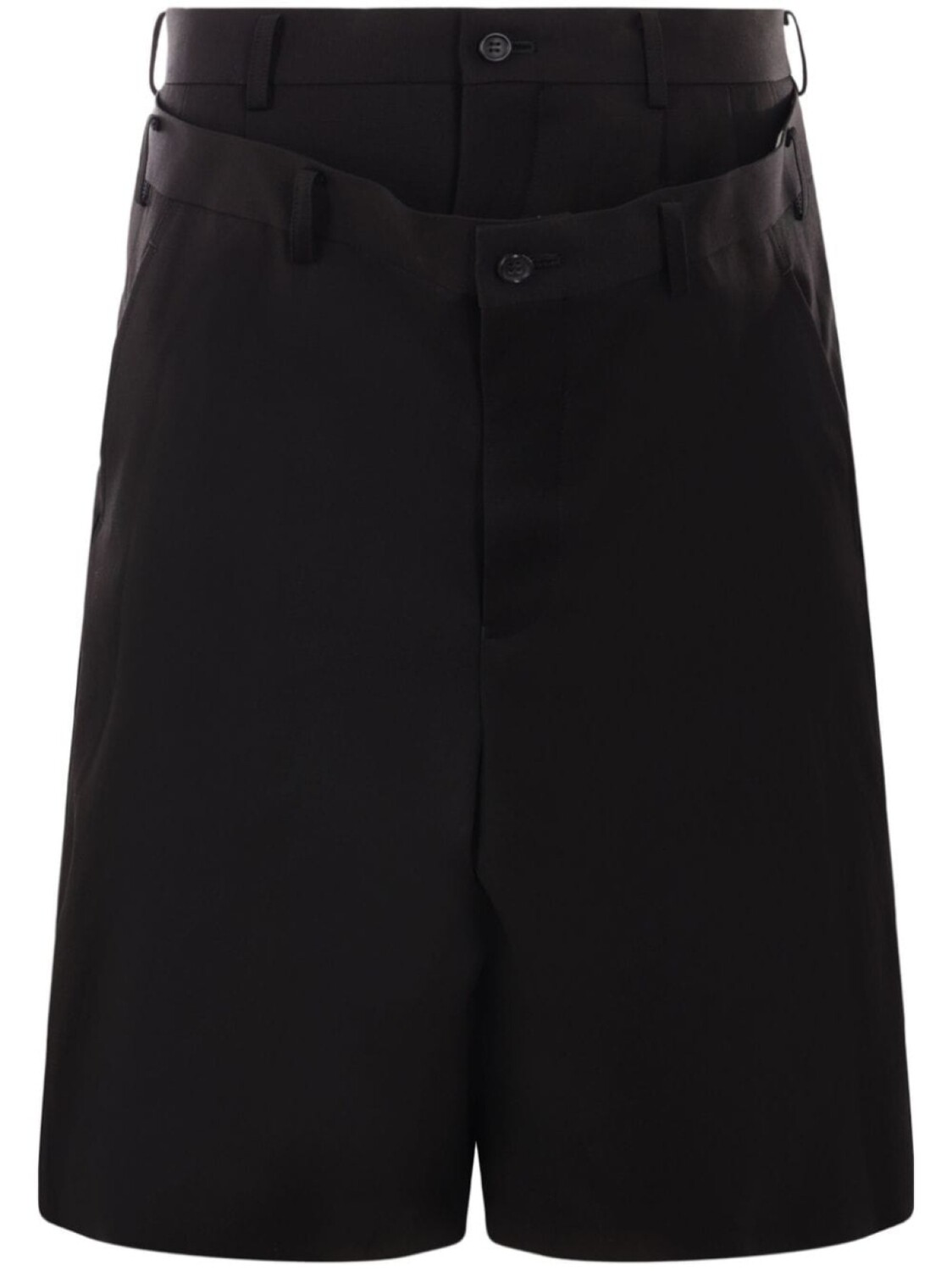 Comme des Garçons Homme Plus многослойные шорты строгого кроя, черный
Comme des Garçons Homme Plus многослойные шорты строгого кроя, черный