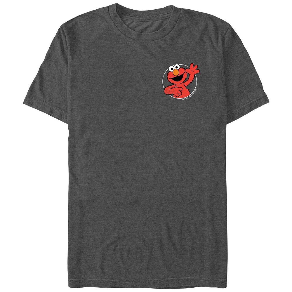 Мужская футболка с рисунком Elmo's Happy Stamp «Улица Сезам» Licensed Character, цвет Charcoal Heather
Мужская футболка с рисунком Elmo's Happy Stamp «Улица Сезам» Licensed Character, цвет Charcoal Heather