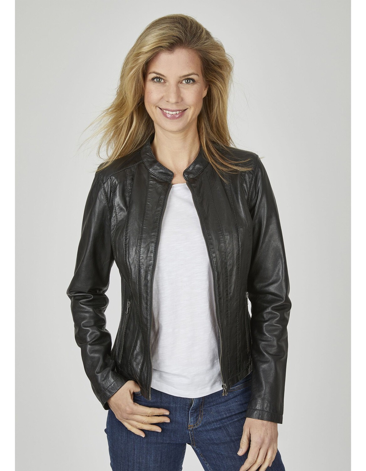 Кожаная куртка 7eleven Latina, черный
Кожаная куртка 7eleven Latina, черный