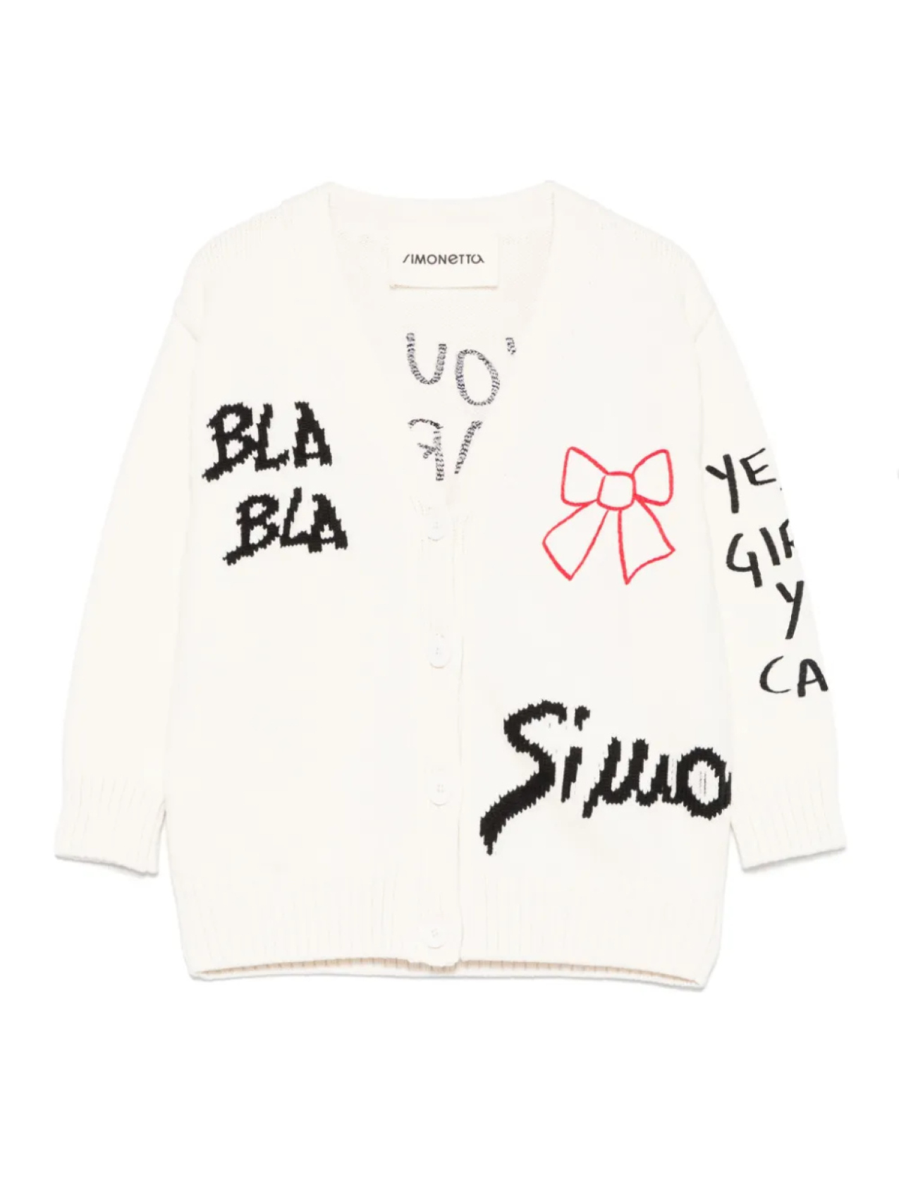 Вышитый кардиган Simonetta, нейтральный
Вышитый кардиган Simonetta, нейтральный