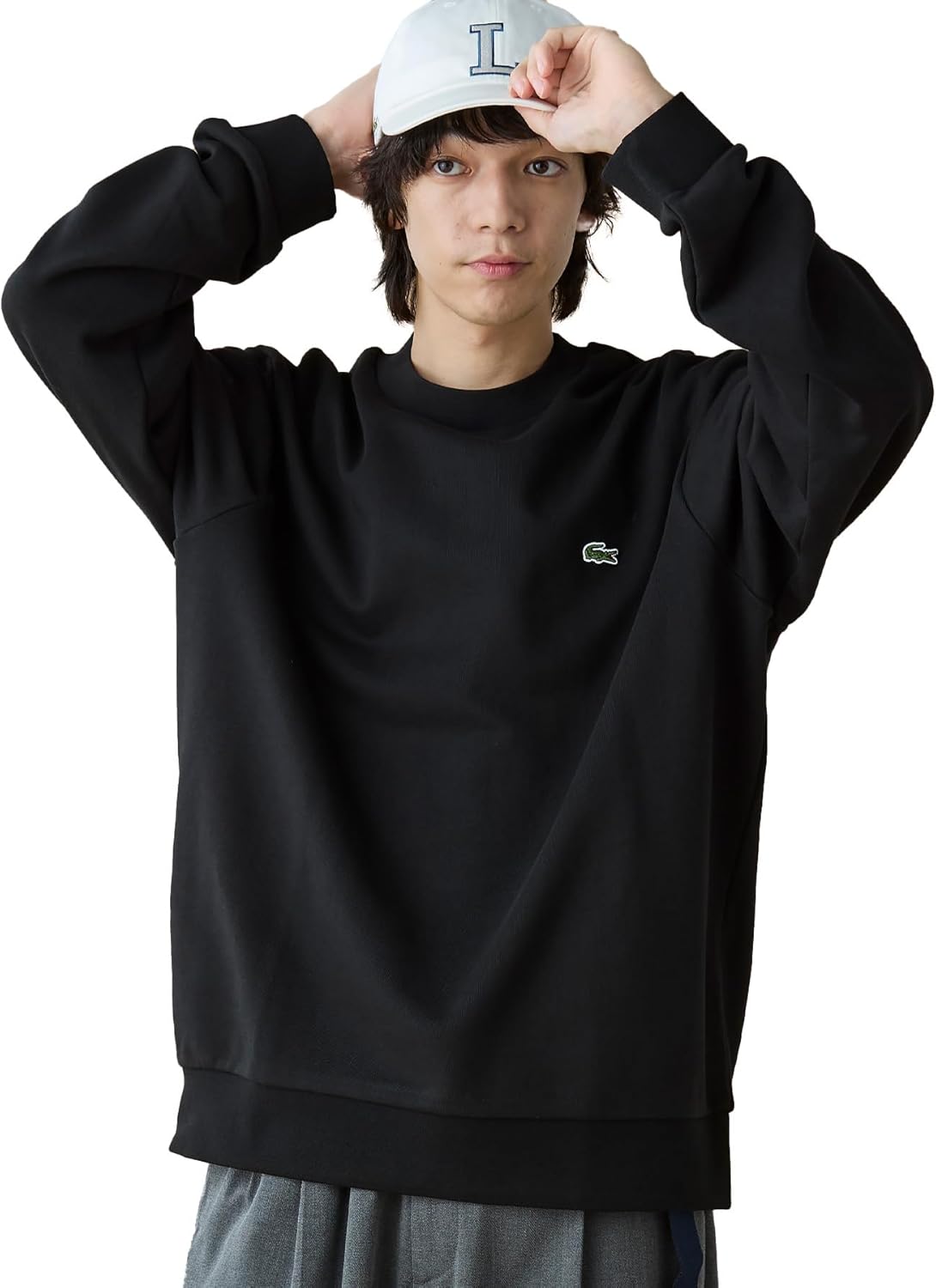 Мужская официальная толстовка Lacoste Essential с круглым вырезом, черный
Мужская официальная толстовка Lacoste Essential с круглым вырезом, черный