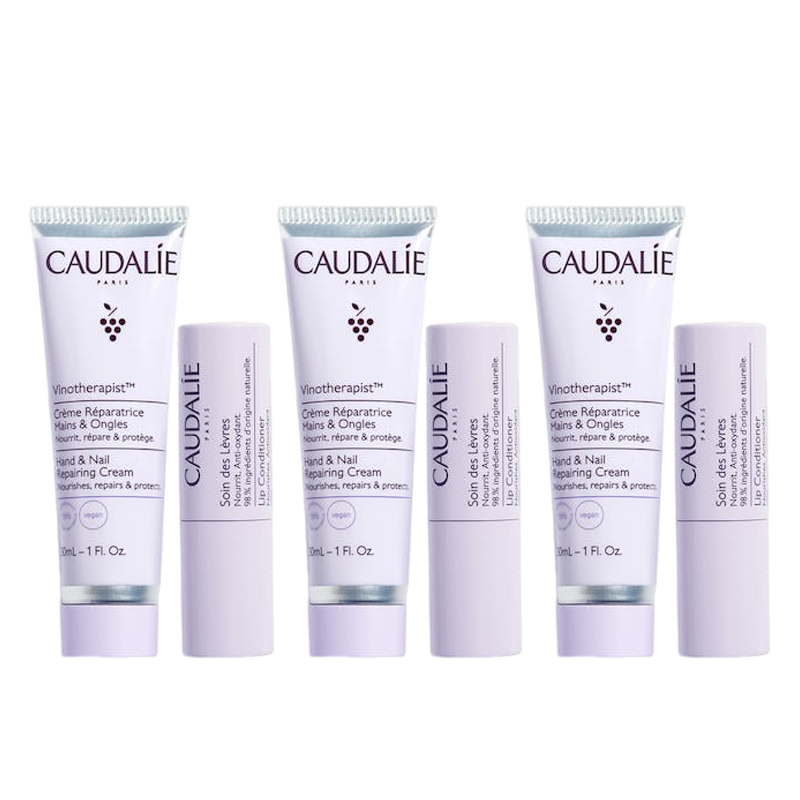 Набор для ухода Outili: крем для рук и бальзам для губ увлажняющий CAUDALIE
Набор для ухода Outili: крем для рук и бальзам для губ увлажняющий CAUDALIE