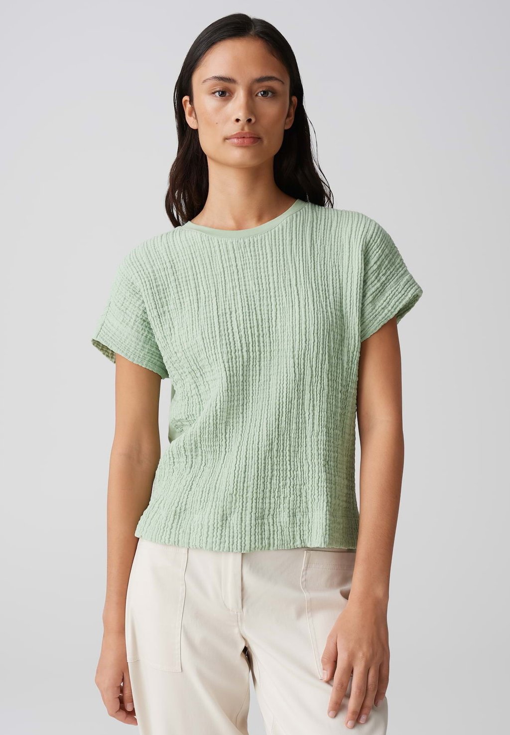 Базовая футболка OVERSIZED FIT OPUS, зеленый
Базовая футболка OVERSIZED FIT OPUS, зеленый