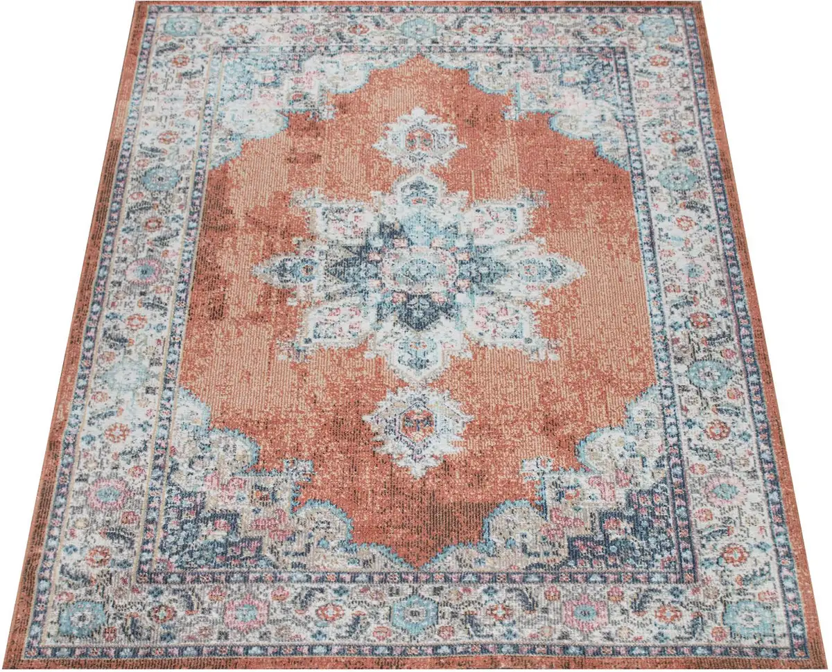 Ковер Paco Home "Torres 275", прямоугольный, короткий ворс, восточный вид, винтажный дизайн, подходит для использования внутри и снаружи помещений 160х230 см, красный
Ковер Paco Home "Torres 275", прямоугольный, короткий ворс, восточный вид, винтажный дизайн, подходит для использования внутри и снаружи помещений 160х230 см, красный