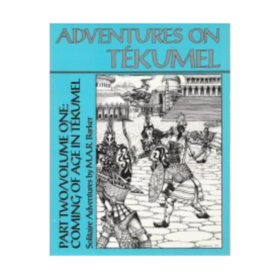 Adventures on Tekumel Vol. 1, Part #2 - Coming of Age in Tekumel, Empire of the Petal Throne (Theatre of the Mind), мягкая обложка
Adventures on Tekumel Vol. 1, Part #2 - Coming of Age in Tekumel, Empire of the Petal Throne (Theatre of the Mind), мягкая обложка