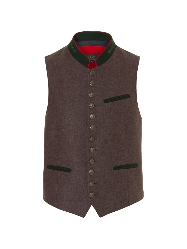 Жилет Wiesnkönig Lodenweste Marc, коричневый
Жилет Wiesnkönig Lodenweste Marc, коричневый
