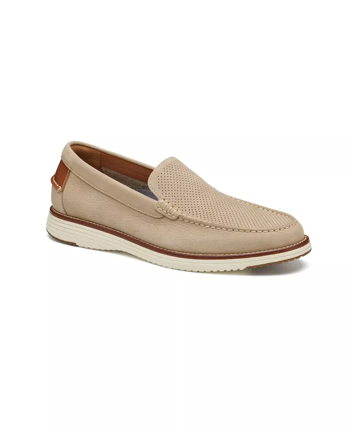 Мужские перфорированные лоферы Upton в венецианском стиле Johnston & Murphy, коричневый/бежевый
Мужские перфорированные лоферы Upton в венецианском стиле Johnston & Murphy, коричневый/бежевый