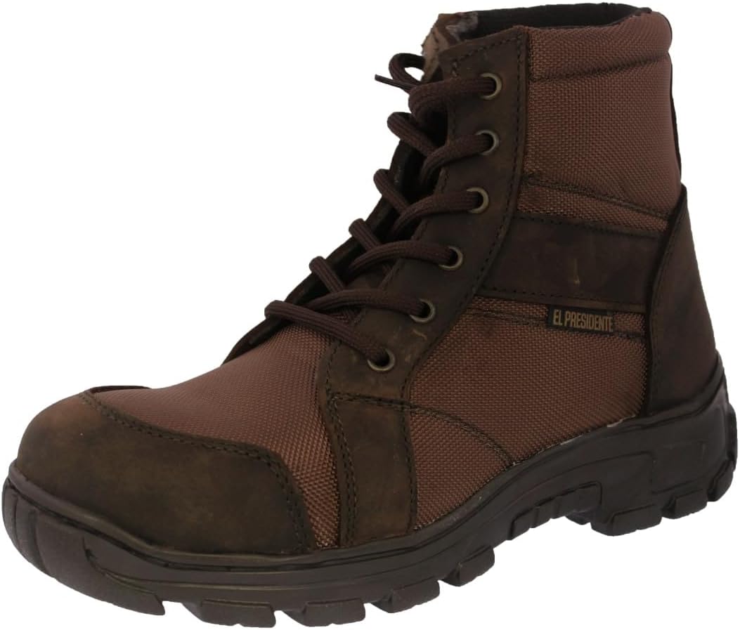 Мужские коричневые тактические ботинки Texas Legacy из кожи и ткани на шнуровке с мягким носком
Мужские коричневые тактические ботинки Texas Legacy из кожи и ткани на шнуровке с мягким носком