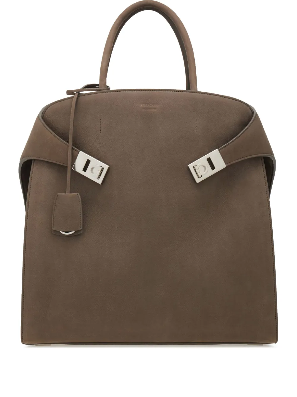 Сумка-тоут Hug Ferragamo, коричневый
Сумка-тоут Hug Ferragamo, коричневый