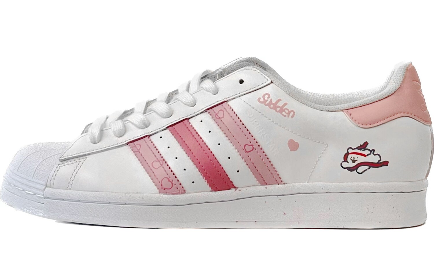 Кроссовки adidas originals Superstar Skateboarding Shoes Unisex Low-top Pink, белый
Кроссовки adidas originals Superstar Skateboarding Shoes Unisex Low-top Pink, белый