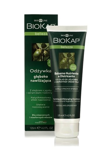 Глубоко увлажняющий кондиционер, 125 мл Biokap Bellezza, BIOS LINE
Глубоко увлажняющий кондиционер, 125 мл Biokap Bellezza, BIOS LINE