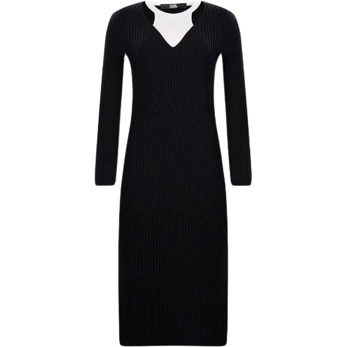 Karl Lagerfeld платье с длинными рукавами женское KARL LAGERFELD/Karl Lagerfeld Jeans, черный/белый
Karl Lagerfeld платье с длинными рукавами женское KARL LAGERFELD/Karl Lagerfeld Jeans, черный/белый