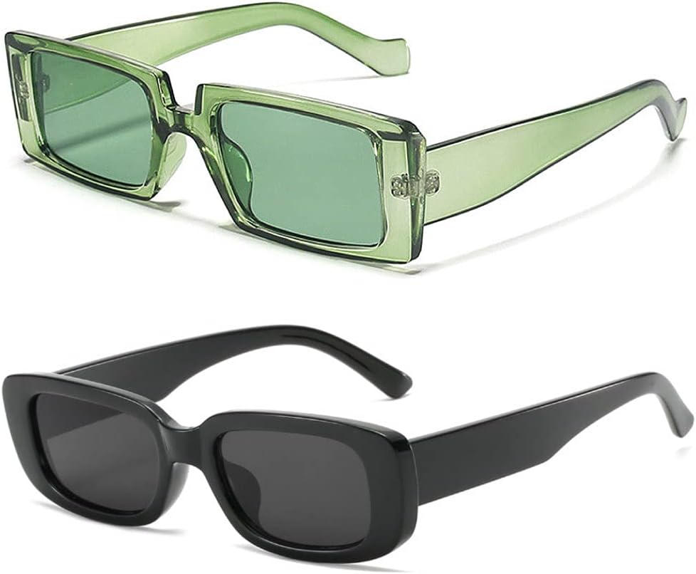 Солнцезащитные очки Dollger прямоугольной формы для женщин, аксессуары в стиле 70-х, квадратная оправа с толстой рамой, ретро-очки с защитой от УФ-излучения, Black and Green
Солнцезащитные очки Dollger прямоугольной формы для женщин, аксессуары в стиле 70-х, квадратная оправа с толстой рамой, ретро-очки с защитой от УФ-излучения, Black and Green