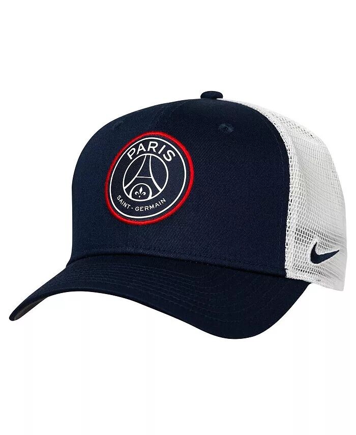 Мужская темно-синяя кепка Paris Saint-Germain Classic99 Trucker Stretch-Snap Adjustable Nike
Мужская темно-синяя кепка Paris Saint-Germain Classic99 Trucker Stretch-Snap Adjustable Nike