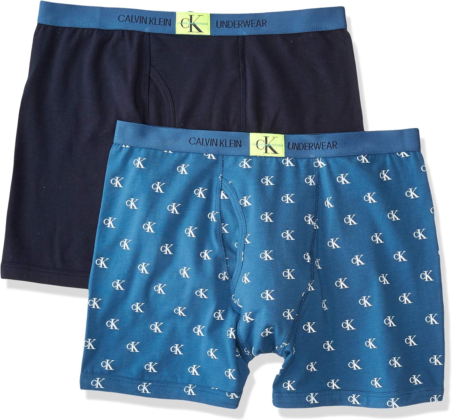 Нижнее белье Calvin Klein для мальчиков, современные хлопковые трусы-боксеры разных цветов, упаковка, 2 Pack - Ck Print/Navy Seal
Нижнее белье Calvin Klein для мальчиков, современные хлопковые трусы-боксеры разных цветов, упаковка, 2 Pack - Ck Print/Navy Seal