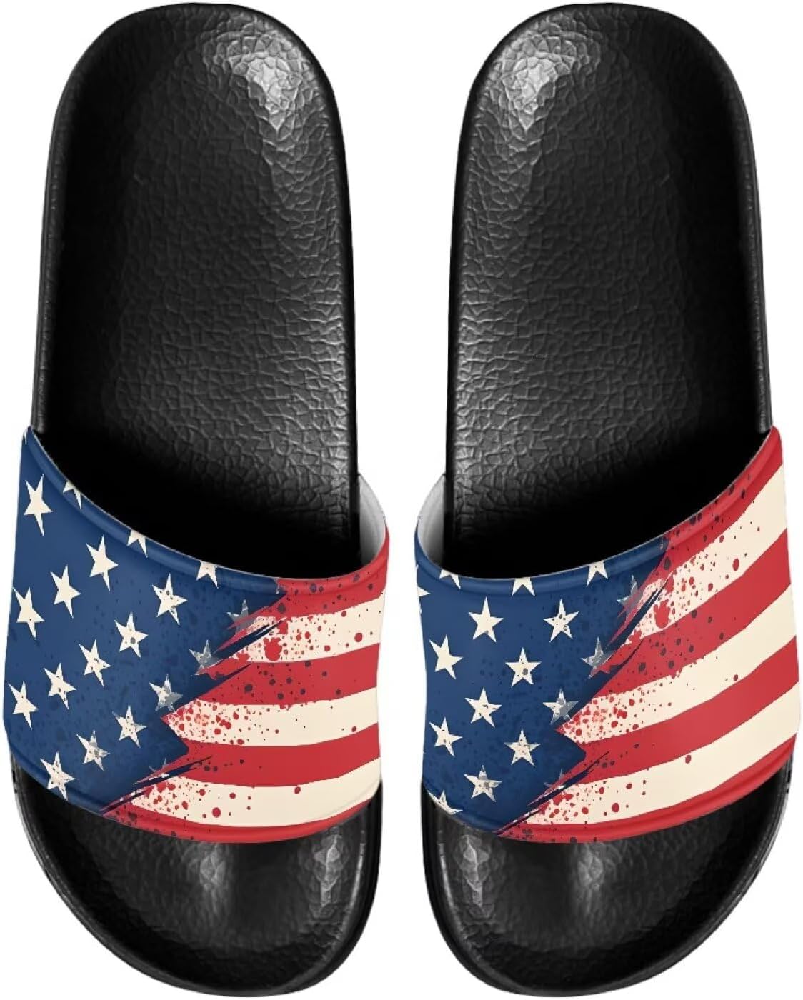 Сандалии-шлепанцы унисекс с мягкой стелькой, удобные для женщин и мужчин, кожаные, размеры 6-13,5 Mintulipy, Independence Day American Flag
Сандалии-шлепанцы унисекс с мягкой стелькой, удобные для женщин и мужчин, кожаные, размеры 6-13,5 Mintulipy, Independence Day American Flag