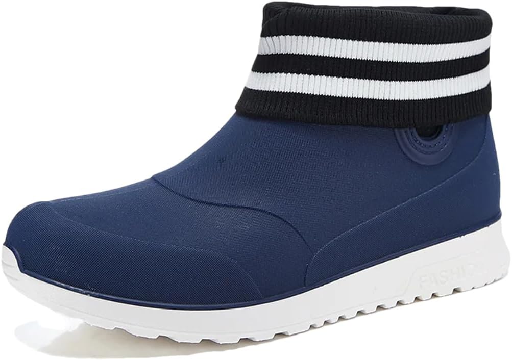 Мужские резиновые сапоги Wjnvfioo, модные ботинки до щиколотки с круглым носком, нескользящие дождевые туфли на липучке, мужские рыбацкие сапоги, белый
Мужские резиновые сапоги Wjnvfioo, модные ботинки до щиколотки с круглым носком, нескользящие дождевые туфли на липучке, мужские рыбацкие сапоги, белый