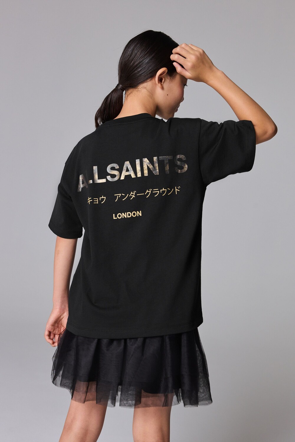 Футболка свободного покроя для девочек Underground Crew из 100% хлопка Smallsaints, черный
Футболка свободного покроя для девочек Underground Crew из 100% хлопка Smallsaints, черный