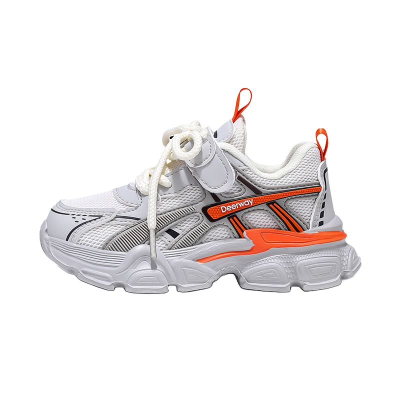Нескользящие и износостойкие, легкие, амортизирующие, низкие детские кроссовки для повседневной носки DEERWAY, оранжевый
Нескользящие и износостойкие, легкие, амортизирующие, низкие детские кроссовки для повседневной носки DEERWAY, оранжевый