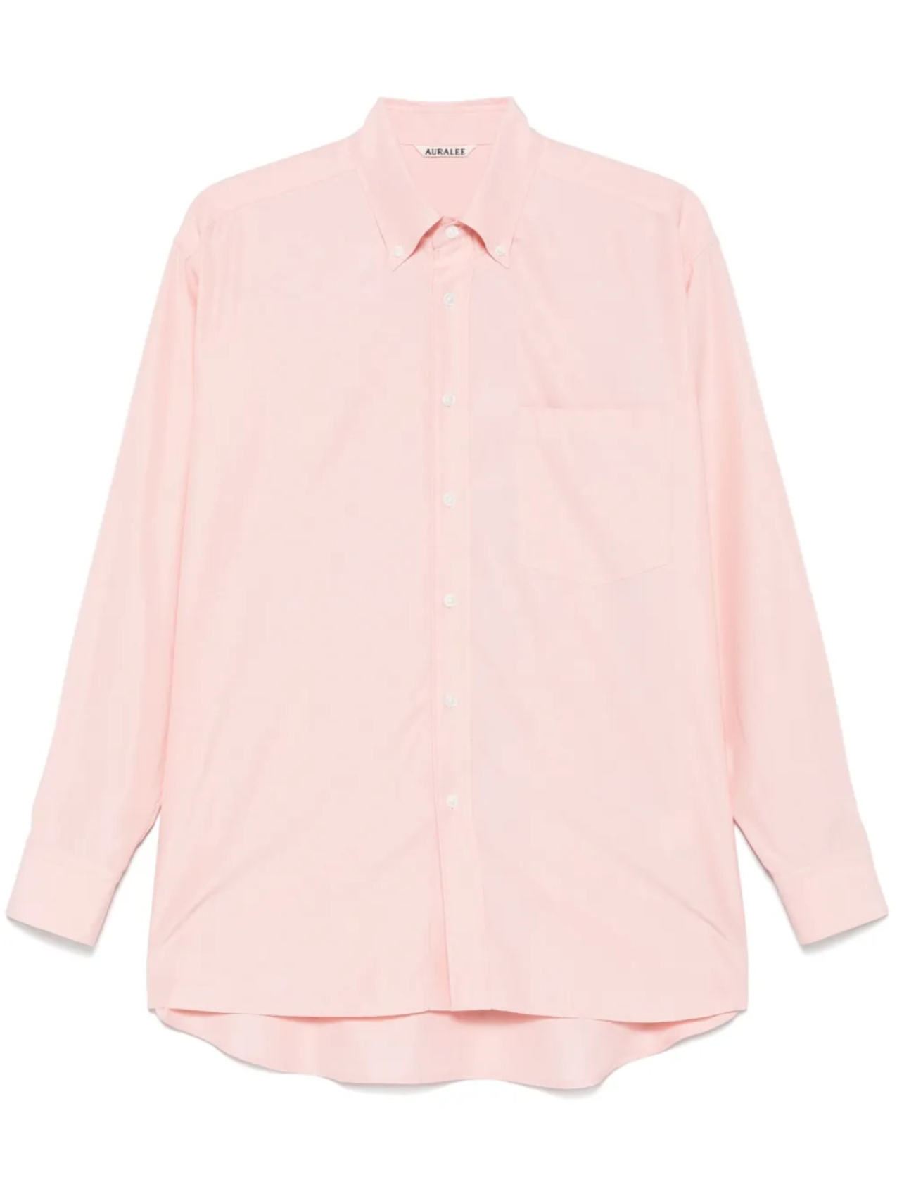 Шелковая рубашка Auralee, розовый
Шелковая рубашка Auralee, розовый
