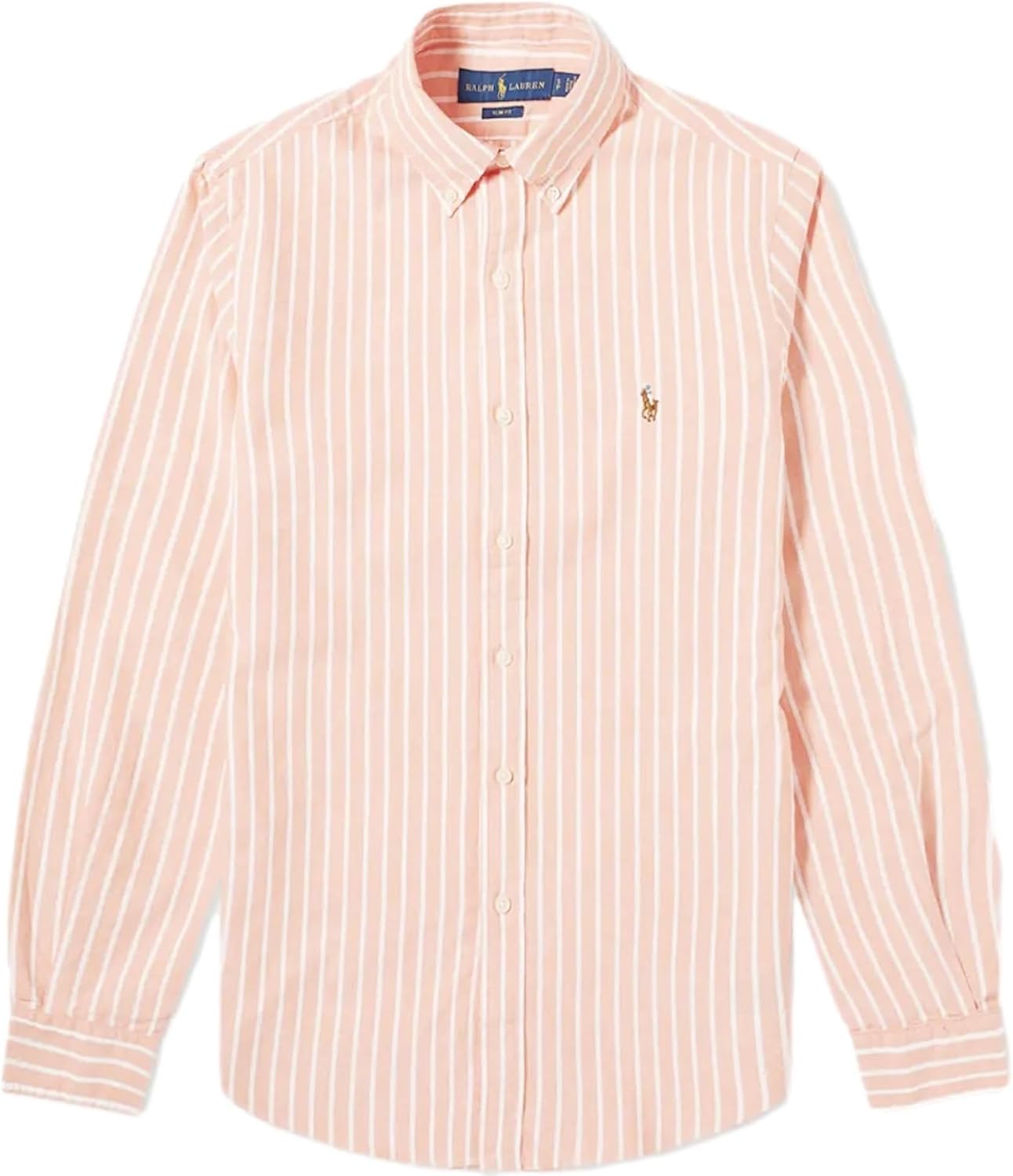 POLO RALPH LAUREN Мужская классическая оксфордская рубашка с длинным рукавом, Rl Wide Stripped Orange
POLO RALPH LAUREN Мужская классическая оксфордская рубашка с длинным рукавом, Rl Wide Stripped Orange