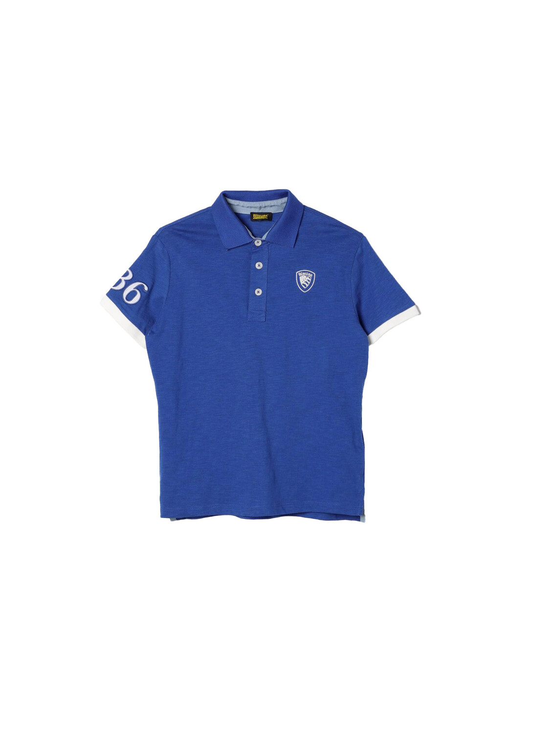 Рубашка polo in cotone bambino Blauer, синий 
Рубашка polo in cotone bambino Blauer, синий