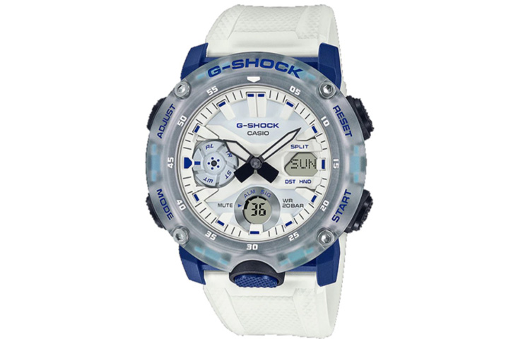 CASIO Часы Men G-SHOCK White Watch GA2000HC7A, Silver
CASIO Часы Men G-SHOCK White Watch GA2000HC7A, Silver
