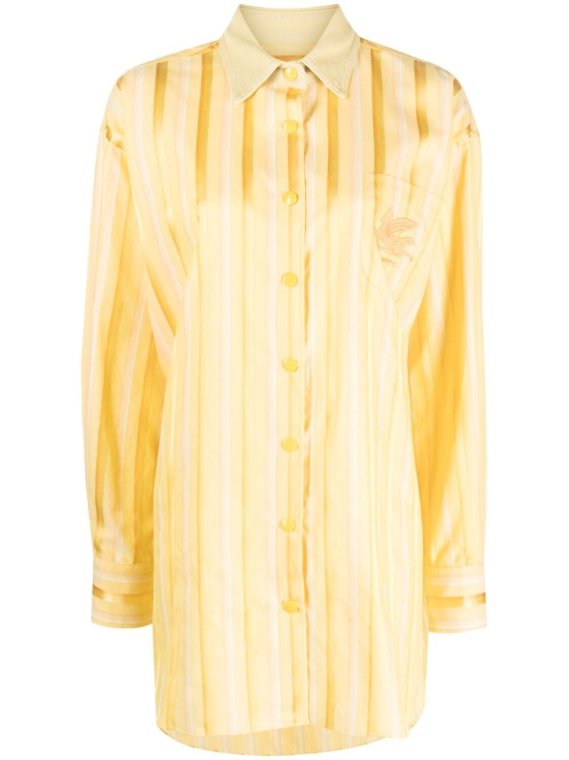 ETRO платье-рубашка в полоску, желтый
ETRO платье-рубашка в полоску, желтый