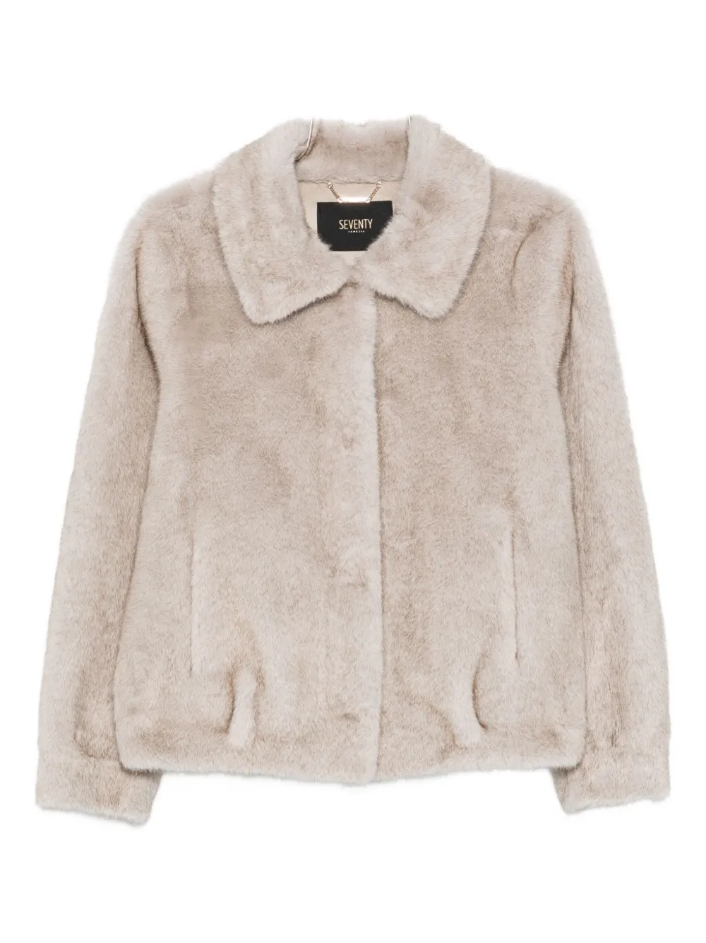 Куртка с длинными рукавами из искусственного меха Seventy, нейтральный
Куртка с длинными рукавами из искусственного меха Seventy, нейтральный