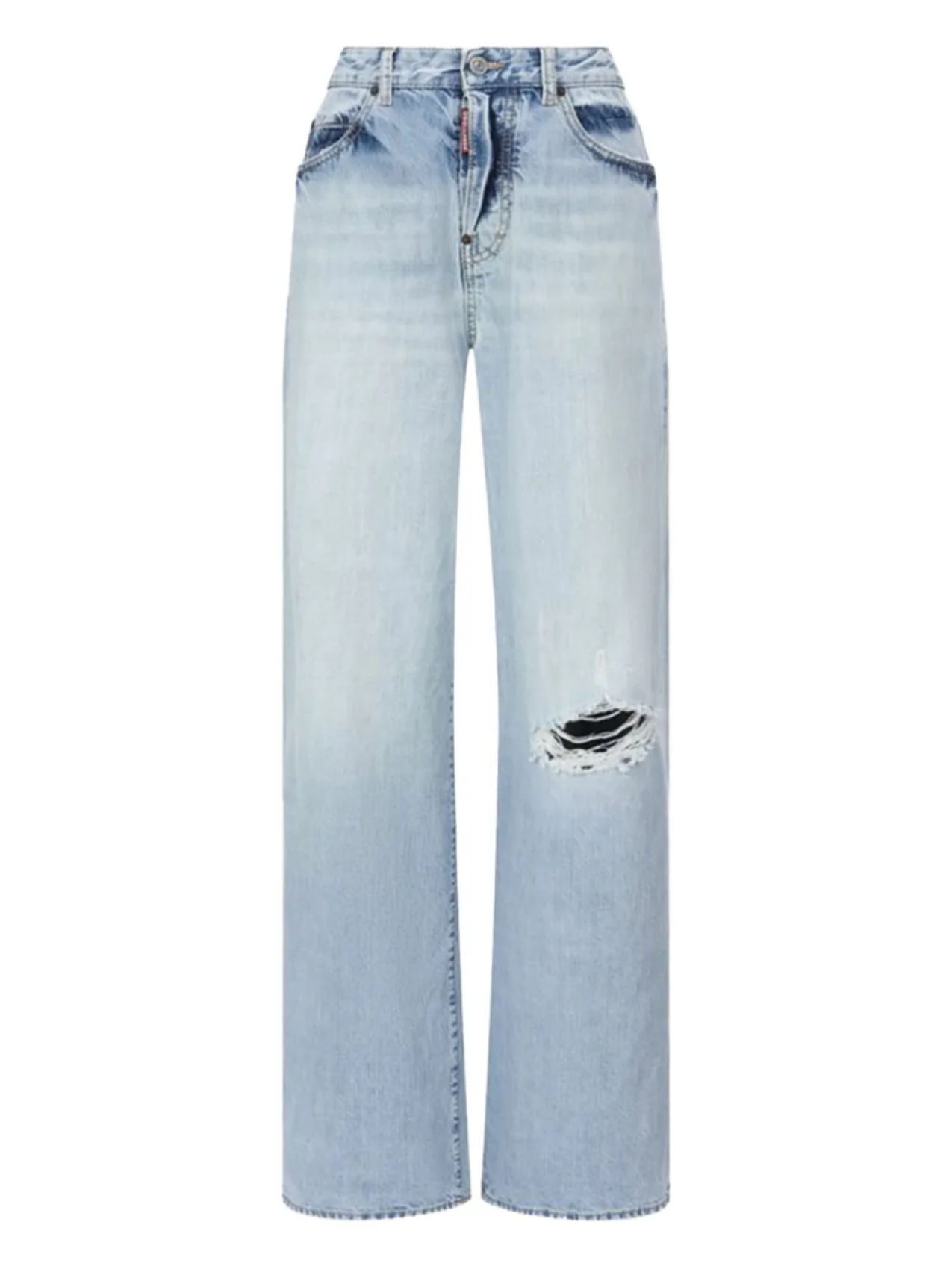 Джинсы DSQUARED2 с рваными деталями, синий
Джинсы DSQUARED2 с рваными деталями, синий