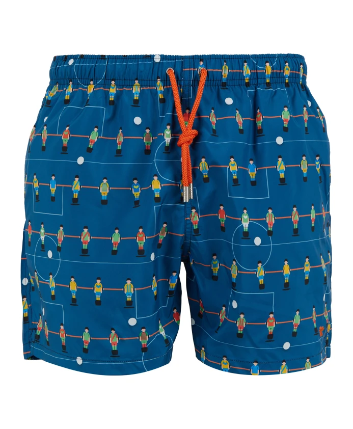 Плавки с рисунком, напоминающим настольный футбол. Gallo, мультиколор
Плавки с рисунком, напоминающим настольный футбол. Gallo, мультиколор