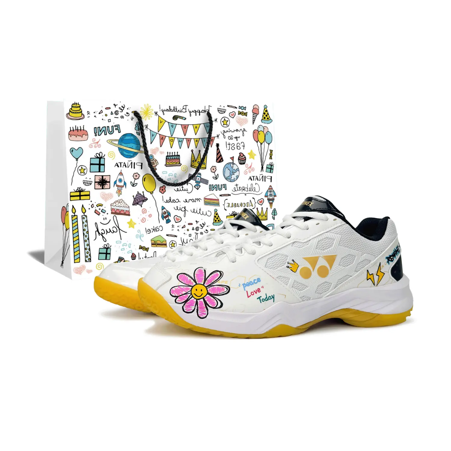 Power Cushion устойчивые к истиранию кроссовки для бадминтона низкие unisex YONEX, белый
Power Cushion устойчивые к истиранию кроссовки для бадминтона низкие unisex YONEX, белый