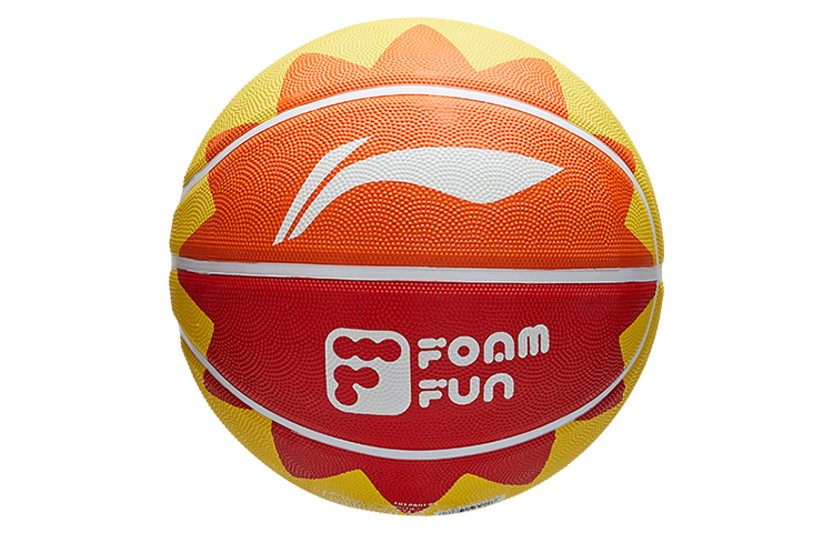 LINING Резиновый баскетбольный мяч yellow orange red размер 7 тренировочный unisex
LINING Резиновый баскетбольный мяч yellow orange red размер 7 тренировочный unisex