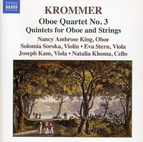 CD диск Krommer / King / Soroka / Stern / Kam / Khoma: Oboe Quartet 3 / Quintets for Oboe and Strings
CD диск Krommer / King / Soroka / Stern / Kam / Khoma: Oboe Quartet 3 / Quintets for Oboe and Strings