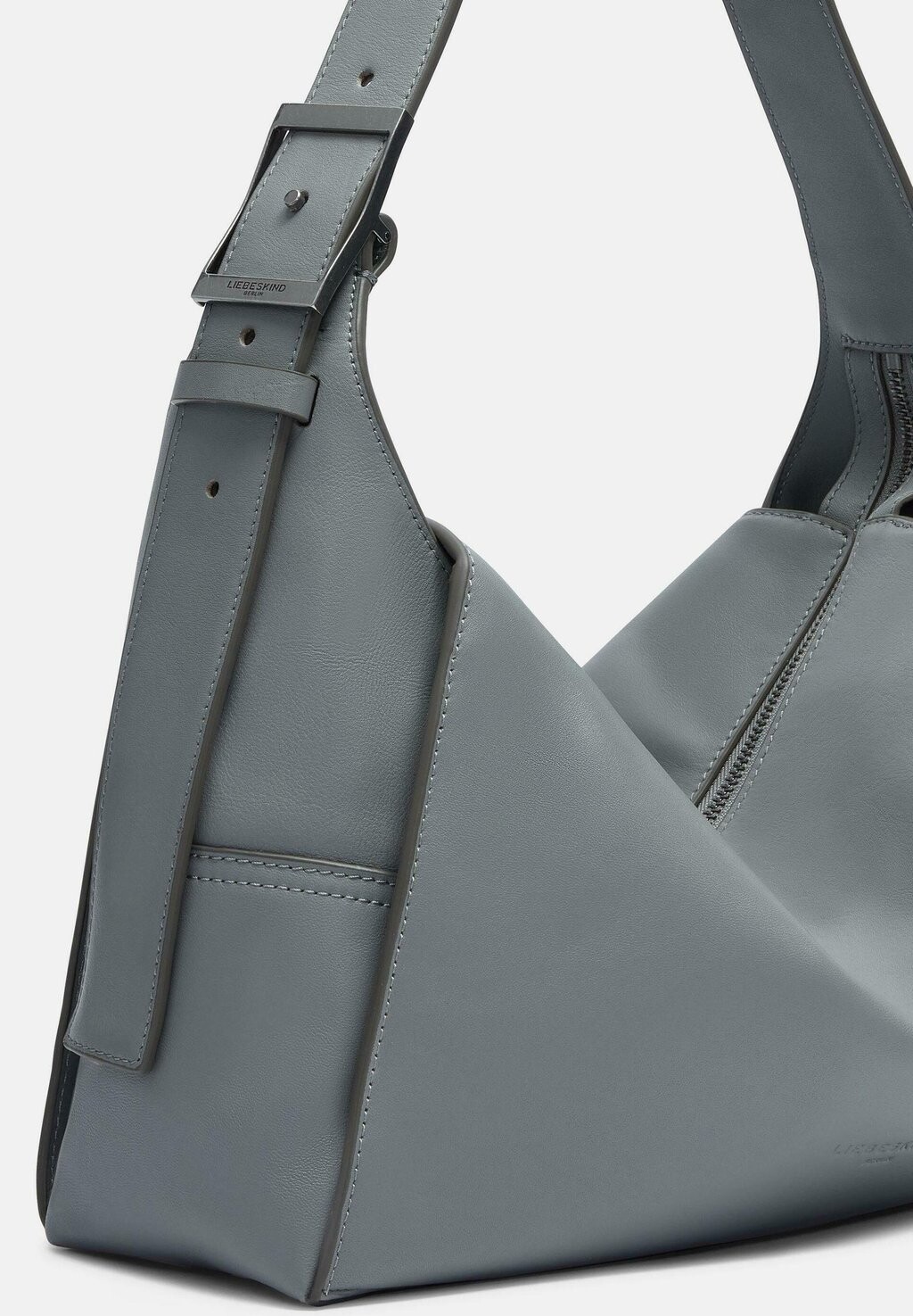 Сумочка LOU HOBO GERÄUMIGE Liebeskind Berlin, серый 
Сумочка LOU HOBO GERÄUMIGE Liebeskind Berlin, серый