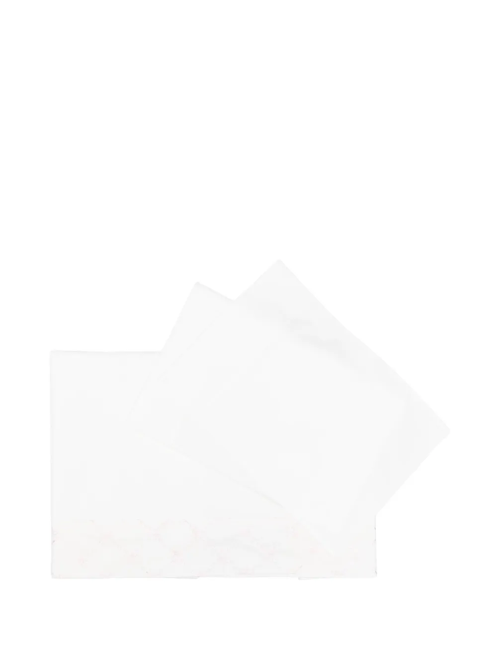 Комплект из трех одеял Elisabetta Franchi La Mia Bambina, белый
Комплект из трех одеял Elisabetta Franchi La Mia Bambina, белый